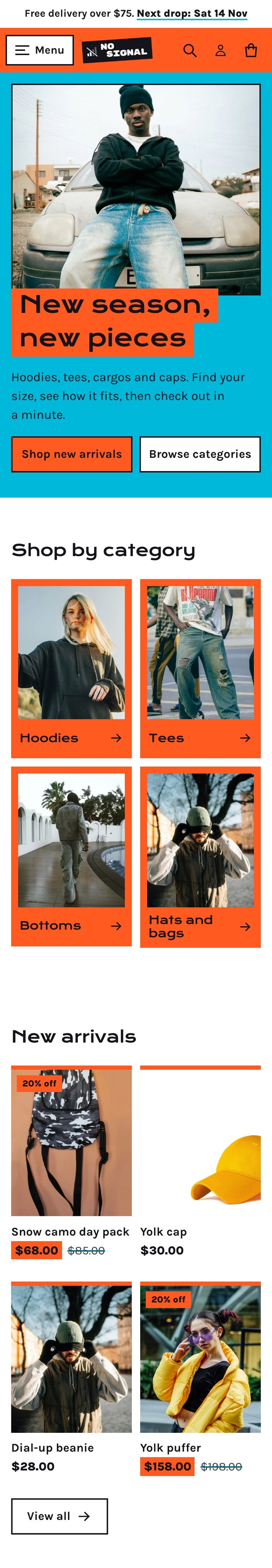 Misprint theme on a phone, Misprint style